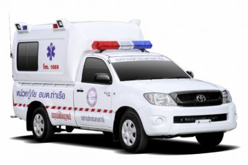 Toyota Hilux Box type Ambulance